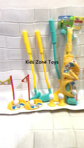 KZT Mainan Edukasi Anak Stik Golf Set Dengan Bola Lengkap / Lets Play Super Golf YG27