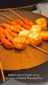 Premium SeaFresh Frozen Alaska Scallops 1KG - Low Calorie Freshly Frozen Seafood