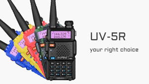 Baofeng UV-5R VHF/UHF Dual Band Two-Way Radio Handheld Walkie Talkie Long Range Radio COD