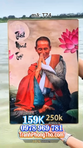 Tranh tráng gương treo tường THÍCH MINH TUỆ 74