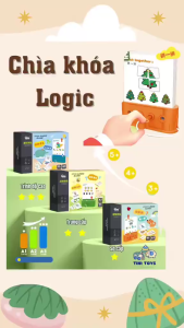Đồ chơi chìa khóa Logic đồ cho tư duy rèn luyên IQ đồ chơi giáo dục cho bé