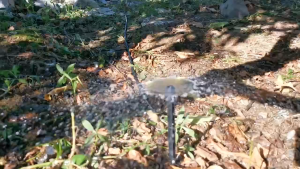 2 Pcs - Stick Dripper Adjustable Flow Scattering 360° - Hidroponik Irigasi Fertigasi