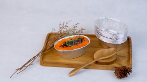 Alumunium Foil Tray Cup PX 225 Lasagna Spaghetti Brulee Macaroni Schotel Roti Brownies Mini Klappertaart isi 100 pcs