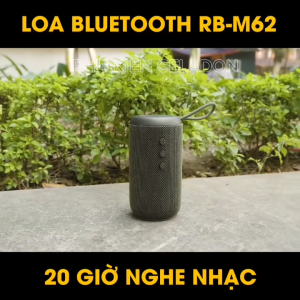 Loa Bluetooth Remax RB-M62 Chính Hãng V5.3 Wireless Speaker Chống Nước IPX7