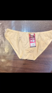 Quần lót nữ Jobelli 1354 cotton viền ren đính nơ ôm nửa mông đơn giản mặc hằng ngày