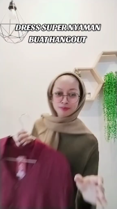 Eve Maternity Lucy Casual Button Dress: Baju Hamil Menyusui Kekinian FDD031