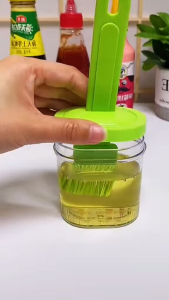 Oil Brush with Bottle Barbecue Brush BBQ Butter Brush Honey Bottle