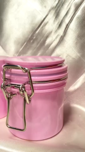 กล่องเก็บกาวต่อขนตา PRESS ช่วยเก็บกาวให้ไม่แห้ง ช่วยยืดอายุการใช้งานของกาว สีขาว/สีชมพู