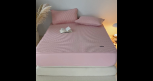 Natural Waterproof Bed Sheet TPU Waterproof & Urine Resistant Mattress Protector Queen Cadar Pelindung Tilam