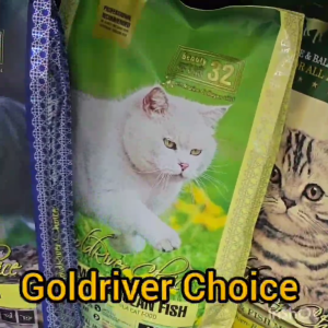 GoldRiver Choice Beauty 32 Cat Food/ Super Premium Cat Food/ SUCI Certified/ Salmon & Ocean Formula/ Hair & Skin