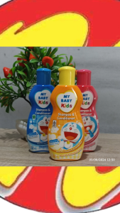 Shampoo Doraemon untuk Anak: My Baby Kids Shampoo & Conditioner 100 mL