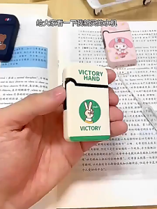 Trick mini cartoon water dispenser water spray stunt toy lighter prop toy that can spray water