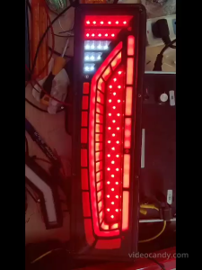 1 Pair(2pcs) - SUPER DURABLE 24V (18" x 5") WATERPROOF TAIL LIGHTS For All Truck Trailer Elf Forward 10w/6w ISUZU FUSO HINO