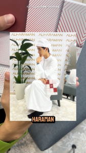 Serban Premium - Serban Kain Selesa - Material ringan eksklusif - Serban putih