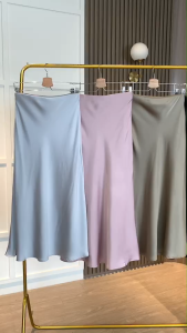 R5449 Classic Silky Mermaid Maxi Skirt