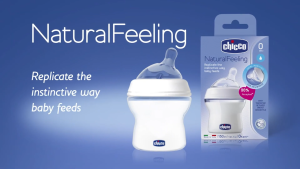 Chicco Natural Feeling Baby Bottle Botol Susu BPA Free untuk Mix Direct Breastfeeding