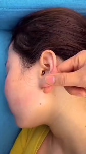 Bộ Bao Da Dụng Cụ Lấy Ráy Tai 6 Món Chuyên Dụng Cho Người Lớn Và Trẻ Em PVN6239