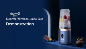 3-year warranty Portable Juicer Blender Rechargeable Blender Juicer Tumbler Heavy Duty Vegetables Fruit Juice mixer with Stainless steel 6 Blades Wireless Electric Juicer Portable Fruit Juicer USB Charging Wireless Juice Extractor