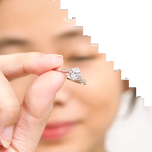 Xuping Cincin Kasual Mata 1 Silver Aksesoris Wanita 0122220240