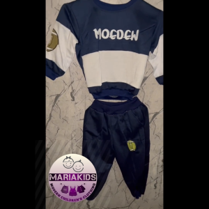 Baju & Celana Joger Anak Usia 1-5 Tahun Motif Moedew