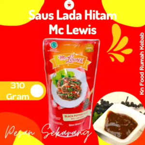 310gr Saus Lada Hitam 310 Mc Lewis