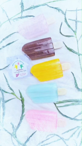 Kẹp tóc mái cây que kem ăn dở dang màu thạch pastel kẹp tóc nữ Hàn Quốc cute phụ kiện tóc bé gái - thương hiệu VỢ CHỒNG TÔI