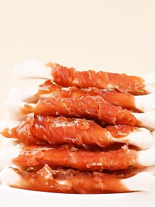 Bánh thưởng cho Chó ức gà sấy khô gà dạng thanh bổ sung dinh dưỡng (mẫu mới) - Love Pets Shop