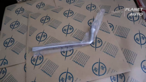 Kunci Roda Mobil L 19/21/23 mm + Congkelan Ban Warna Chrome Tianqi