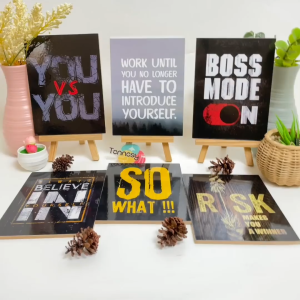 QUOTE MOTIVASI KATA HIASAN DINDING WALL DECOR 15x20CM PAJANGAN POSTER DEKORASI KAMAR RUMAH