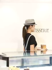 {bisa + nama dan logo} Apron Celemek Barista Korean Style Pria Wanita Celemek Dapur Apron Barbershop