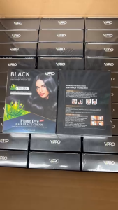 [HÀNG XỊN] Nhuộm Đen và Nâu thảo dược BIBOP VYPRO Collagen ăn bạc 100% mùi thơm_hair forever