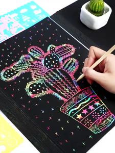 [HCM]Set 10 tấm giấy cạo ma thuật thần kỳ -Joyee