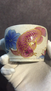 Chén Tử Sa Nghi Hưng Dùng Thưởng Trà Dung Tích 170 ml (Chén Chủ nguyên khoáng Bạch Đoạn Nê)