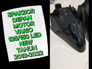 SPAKBOR DEPAN MOTOR VARIO 125/150 LED NEW THN 2018-2022 ADA 4 PILIHAN WARNA