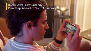 Base us Bowie EZ10 TWS Earphone Bluetooth 5.3 Wireless Headphone Fast Charge Mini in Ear Earbuds Sports Headset 0.06s Low