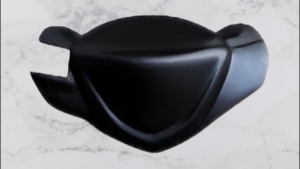 Batok Buta Kepala Motor Road Race Nouvo Z Depan Belakang Warna Hitam Doff