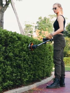 BOSCH Mesin Rumput 999VF Bateri Cordless Grass Cutter Machine Rechargeable Electric Lawn Mower Portable Grass Trimmer Adjustable Pemotong Rumput 割草機