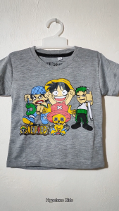 Baju Kaos Distro Anak Laki-Laki Karakter One Piece Keren Import 1 - 10 Tahun - Hypelane