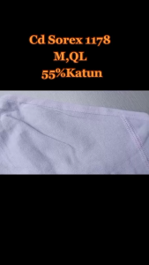 Cd Sorex 1178 | Celana Dalam Wanita 6 Pcs Murah Grosir Sorex | Cd Wanita Cutting Maxi Top Brand Sorex