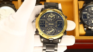 COD/BAYAR DITEMPAT Jam Tangan pria skmei 2212 triple time digital analog water resist original
