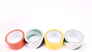 Ready Stock 48mm X 33meter PVC Vinyl Durable Floor Marking Social Distance Safety Caution Warning Awas Tape
