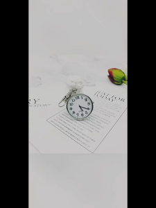 Pocket Watch Jam Tangan Liontin Jam Saku Fashion Jam Kantong Gantungan Kunci Jam Saku Digital