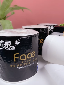 C&S (JieRou) Tissue Toilet Paper Roll 4Ply Ultra Soft Bathroom Tissue 140g(6Rolls/repack)