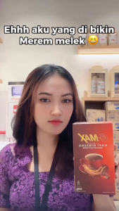G-Max Coffee Minuman Sachet Serbuk Kopi Ginseng Rasa Gula Aren Untuk Pria 1 Box Isi 10 Bungkus