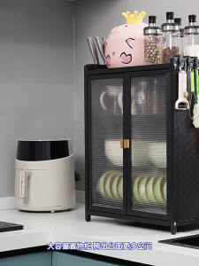 2/3-Tier Dish Rack Dish Drainer Dish Cabinet Kitchen Countertop Plate Organizer Storage Shelf