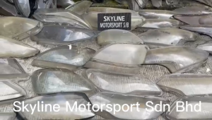 Toyota Prius C Head Lamp Head Light Lens Cover 2012 2013 2014