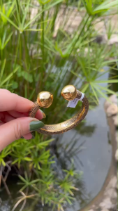 💥กำไลทองแท้ กำไลถมทองคำ24k หัวบัวมหาโชค เสริมกำไรชีวิต เครื่องประดับไทยโบราณโรงยาเย็น งานฝีมือ สินค้าเป็นของแท้ มีใบรับประกันดูแลตลอดการใช้งาน AUFU STORE