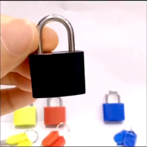 Gembok Travel Mini Padlock Color / Gembok Koper Mini Warna / Gembok Pengunci Koper Jelly - Mengamankan Tas dengan Warna Menarik (READY: Pink, Hitam, Hijau, Biru, Kuning)