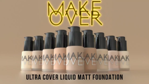 MAKE OVER Ultra Cover Matte Foundation 33ml | High Coverage