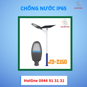 Đèn Đường Năng Lượng Mặt Trời JINDIAN 150W JD-Z150